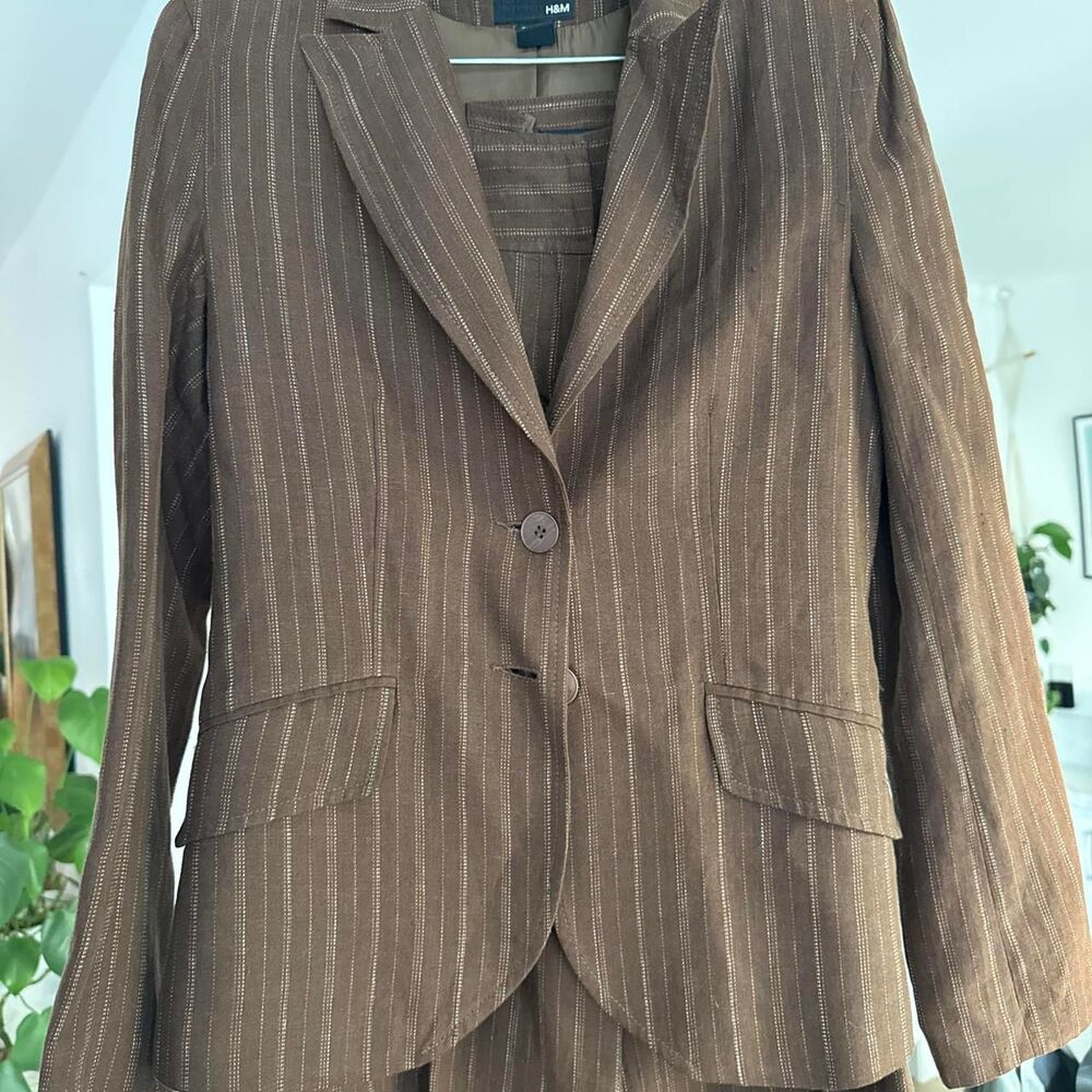 H-m Women's Brown Suit